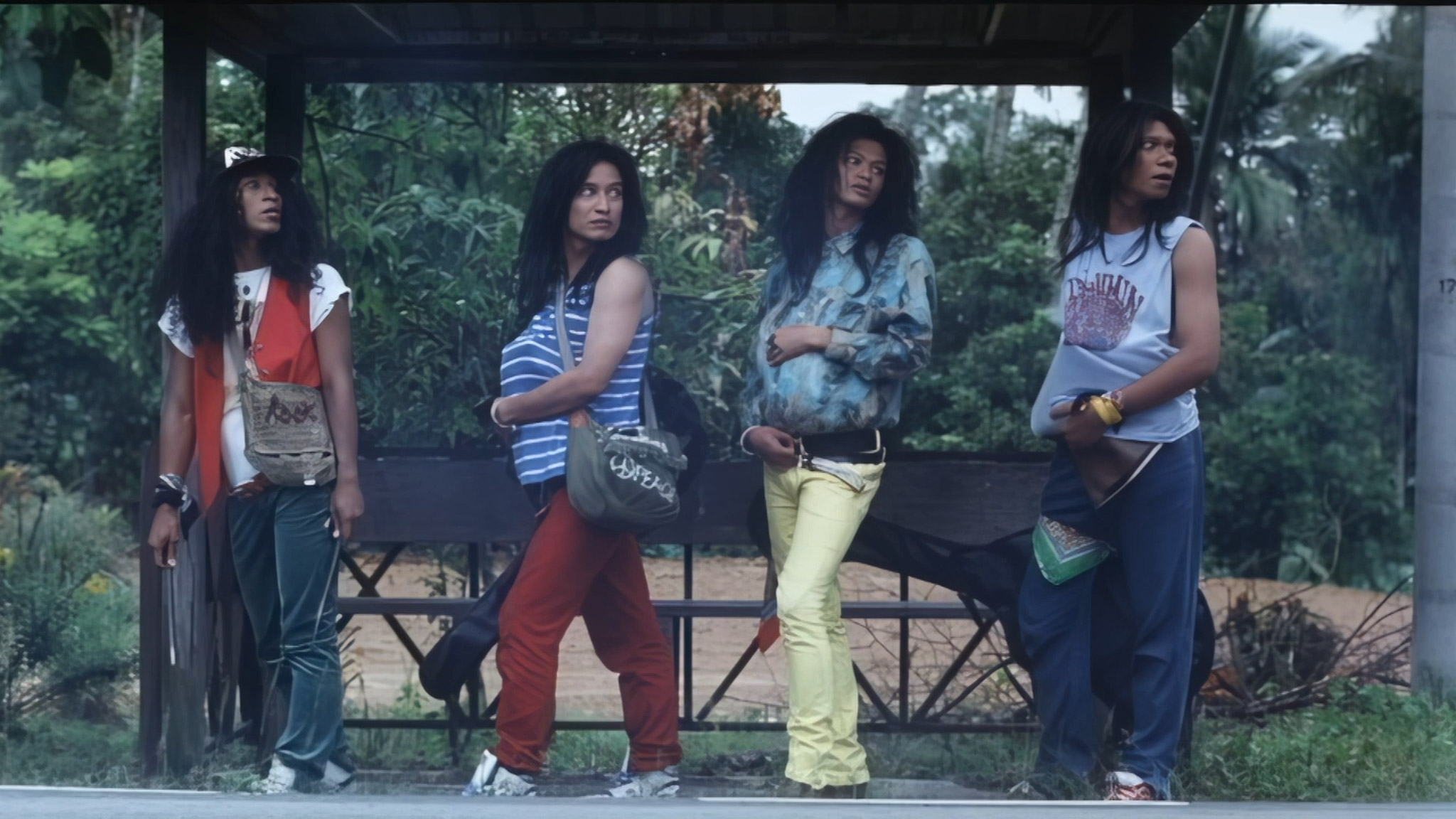 Film stills from the late Mamat Khalid’s classic Rock